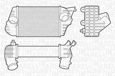 MAGNETI MARELLI 351319201430 -  Интеркулер